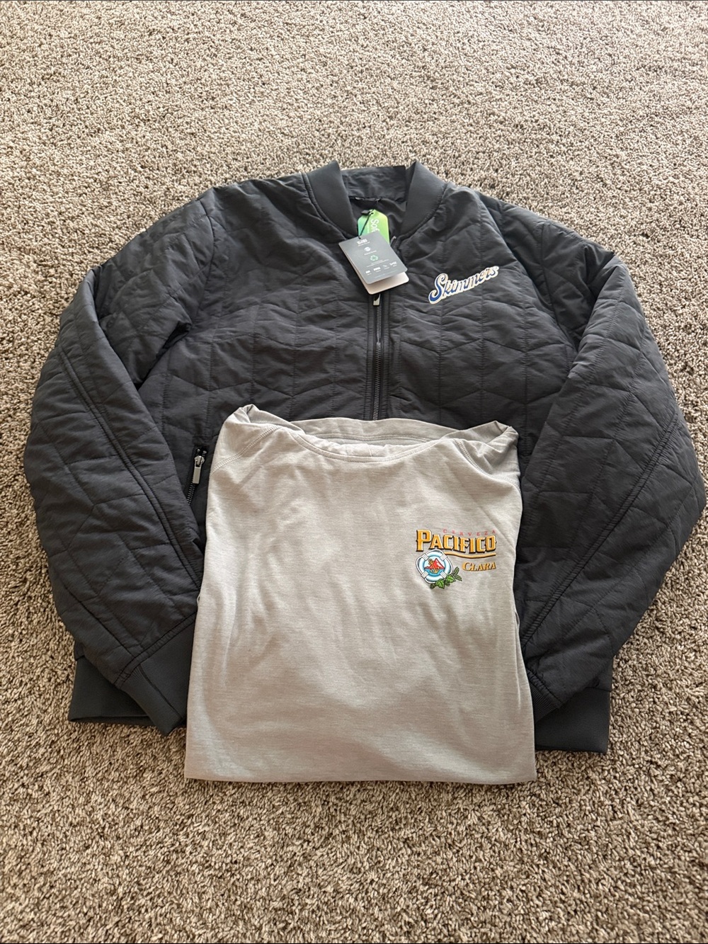 Men’s Quilted Bomber Jacket by